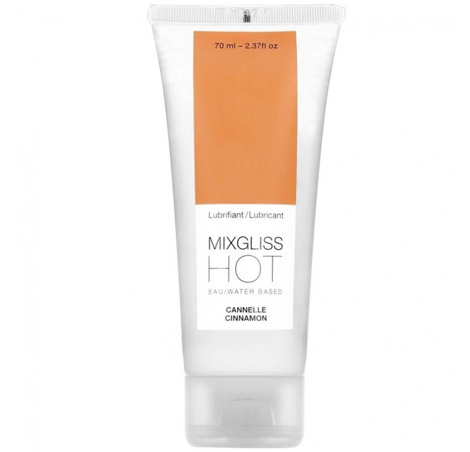 MIXGLISS WATER BASED HOT CINNAMON 70ML