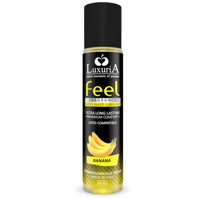 LUXURIA FEEL BANANA WATER BASED LUBRICANT 60 ML