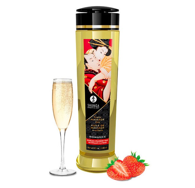 SHUNGA EROTIC MASSAGE OIL ROMANCE 240ML