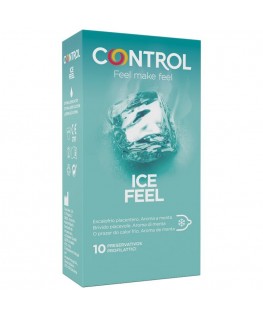 CONTROL ICE FEEL COOL EFFECT 10 UNITS CONTROL ICE FEEL COOL EFFECT 10 UNITS che trovi in offerta solo su SexyShopOnline a -35% di sconto