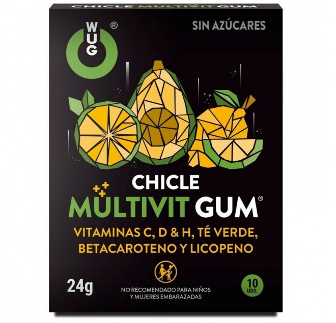 WUG GUM MULTIVIT GUM 10UNITS