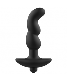 ADDICTED TOYS ANAL MASSAGER WITH VIBRATION BLACK