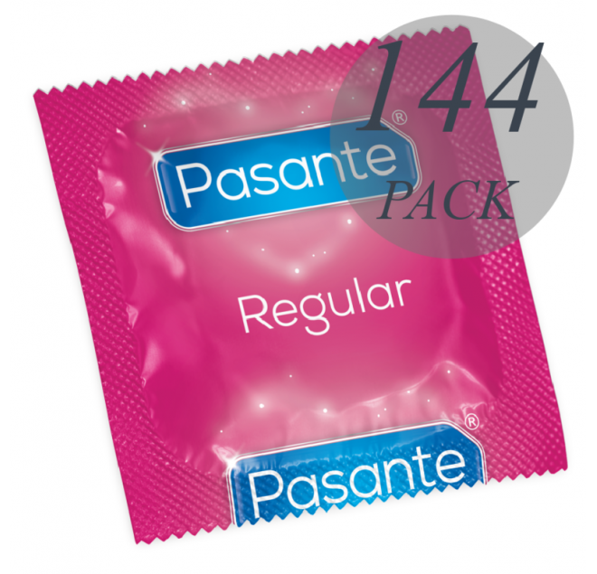 THROUGH CONDOM REGULAR RANGE 144 UNITS