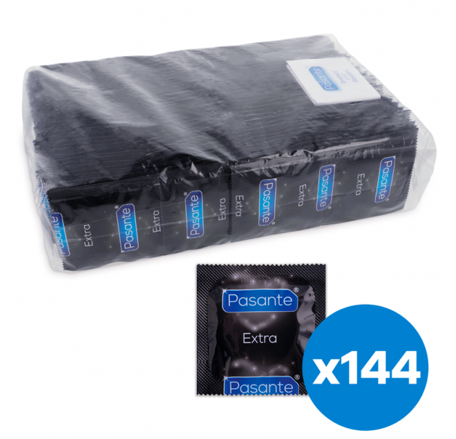 PASANTE CONDOMS EXTRA 144 UNITS