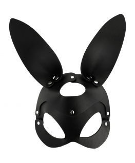 COQUETTE VEGAN LEATHER MASK WITH BUNNY EARS