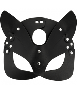COQUETTE VEGAN LEATHER MASK WITH CAT EARS