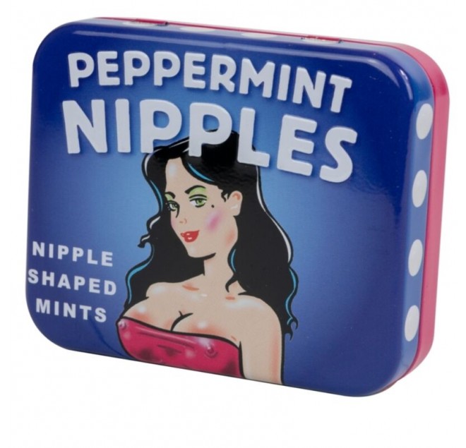 PEPERMINT NIPPLES - NIPPLE SHAPED MINTS