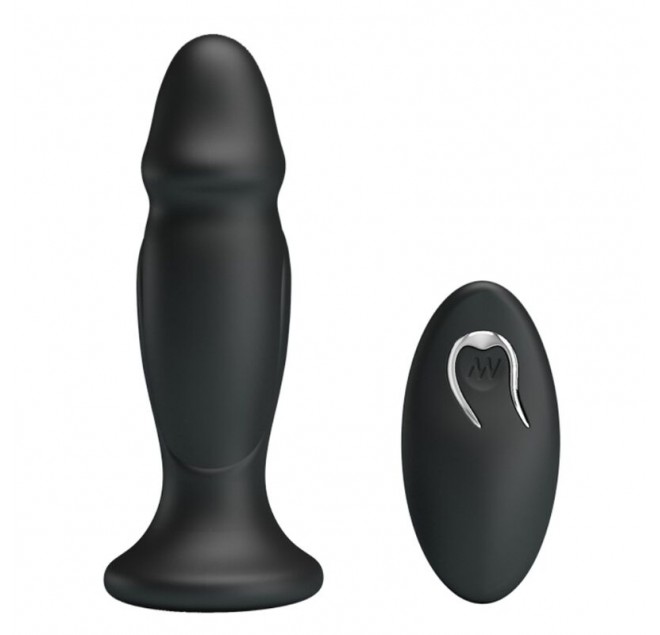 PRETTY LOVE MR PLAY POWERFUL VIBRATING ANAL PLUG 12.4 CM