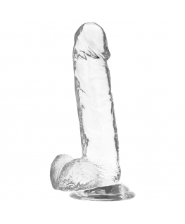 XRAY CLEAR COCK WITH BALLS  20CM X 4.5CM