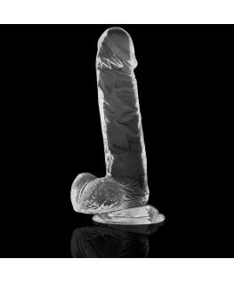 XRAY CLEAR COCK WITH BALLS  20CM X 4.5CM