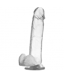 XRAY CLEAR COCK WITH BALLS  22CM X 4.6CM