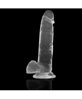 XRAY CLEAR COCK WITH BALLS  22CM X 4.6CM