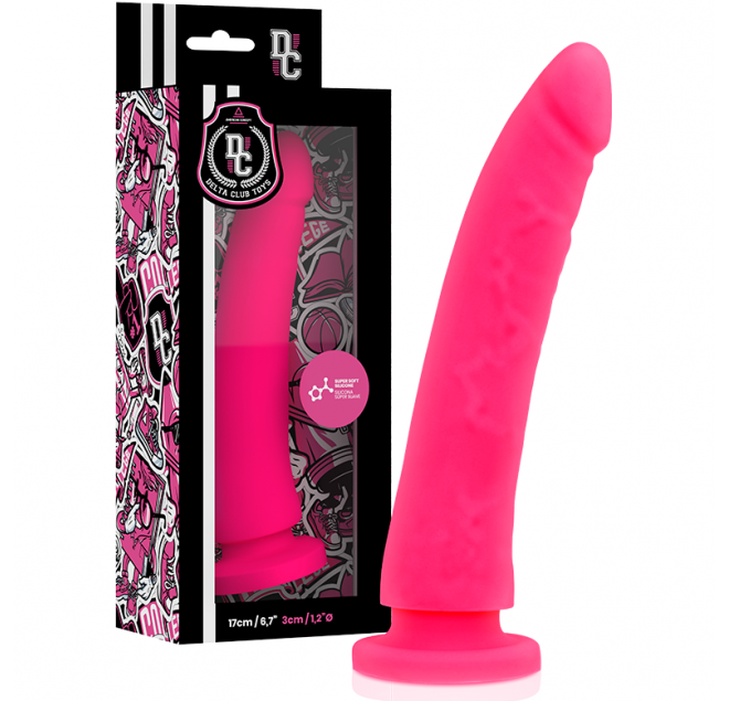DELTA CLUB TOYS DONG PINK SILICONE 17 X 3CM
