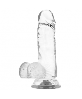 XRAY HARNESS + CLEAR COCK WITH BALLS  15.5CM X 3.5CM