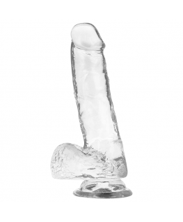 XRAY HARNESS + CLEAR COCK WITH BALLS  18.5CM X 3.8CM