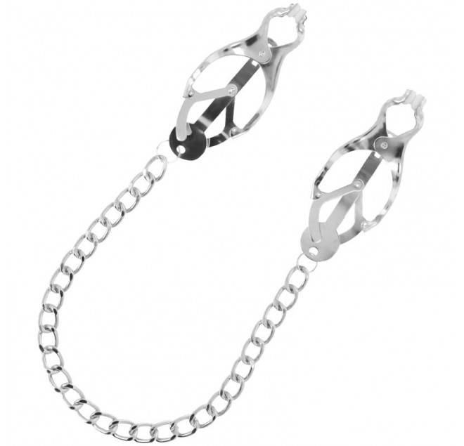 DARKNESS NIPPLE CLAMPS  WITH CHAIN