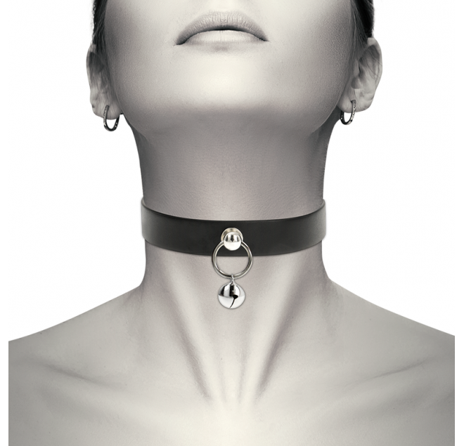 COQUETTE HAND CRAFTED CHOKER JINGLE BELL