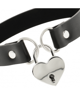 COQUETTE HAND CRAFTED CHOKER KEYS HEART