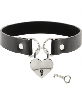 COQUETTE HAND CRAFTED CHOKER KEYS HEART