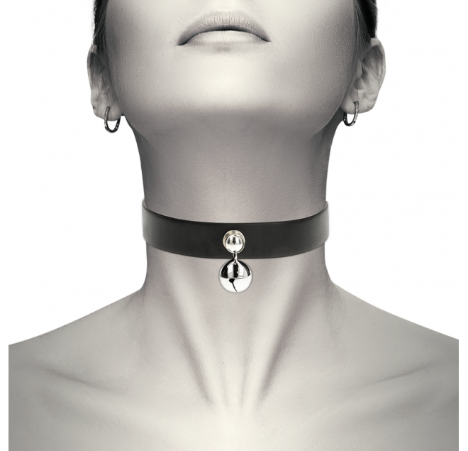 COQUETTE HAND CRAFTED CHOKER JINGLE BELL
