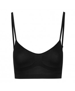 BYE BRA SEAMLESS BRA MEDIUM CONTROL- BLACK M