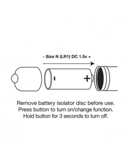 ROCKS-OFF VIBRATING BULLET RO-80MM MIDNIGHT METAL