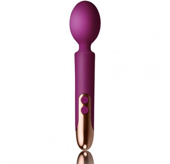 ROCKS-OFF ORIEL RECHARGEABLE MASSAGER - PURPLE