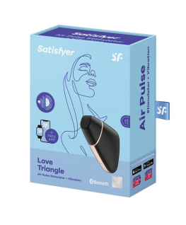 SATISFYER CONNECT - LOVE TRIANGLE BLACK