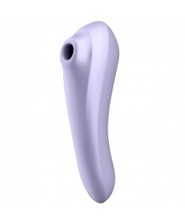 SATISFYER DUAL PLEASURE AIR PULSE VIBRATOR MAUVE