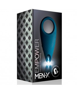 ROCKS-OFF EMPOWER RECHARGEABLE COUPLES' STIMULATOR - BLUE