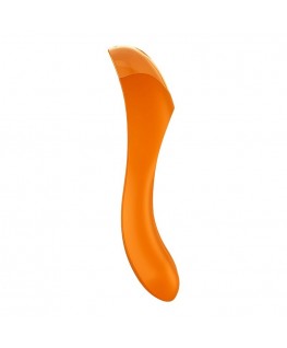 SATISFYER CANDY CANE FINGER VIBRATOR ORANGE