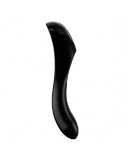 SATISFYER CANDY CANE FINGER VIBRATOR BLACK