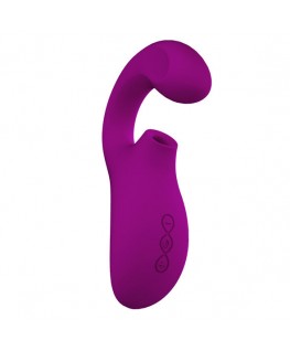 LELO  ENIGMA DUAL STIMULATION SONIC MASSAGER DEEP ROSE