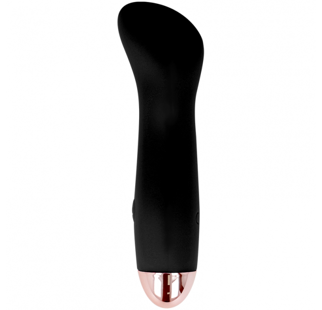 DOLCE VITA RECHARGEABLE VIBRATOR ONE BLACK 10 SPEED
