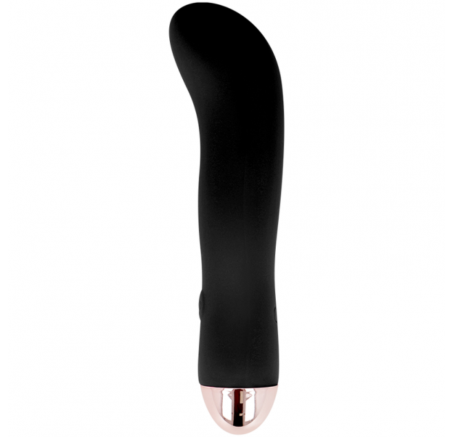 DOLCE VITA RECHARGEABLE VIBRATOR TWO BLACK 10 SPEED