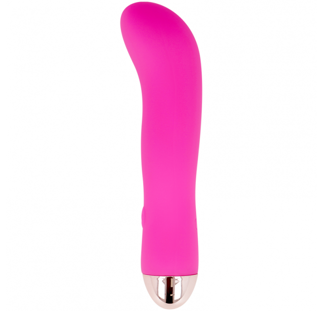 DOLCE VITA RECHARGEABLE VIBRATOR TWO PINK 10 SPEEDS