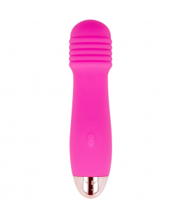 DOLCE VITA RECHARGEABLE VIBRATOR THREE PINK 10 SPEEDS