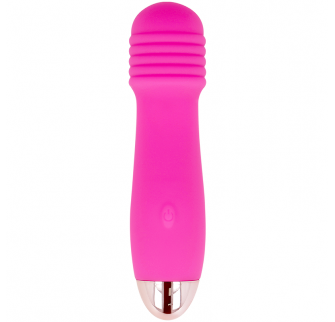 DOLCE VITA RECHARGEABLE VIBRATOR THREE PINK 10 SPEEDS