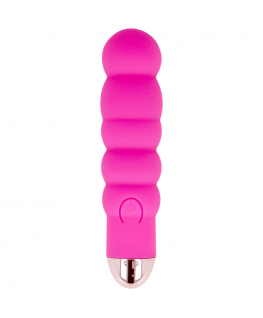 DOLCE VITA RECHARGEABLE VIBRATOR SIX PINK 10 SPEEDS