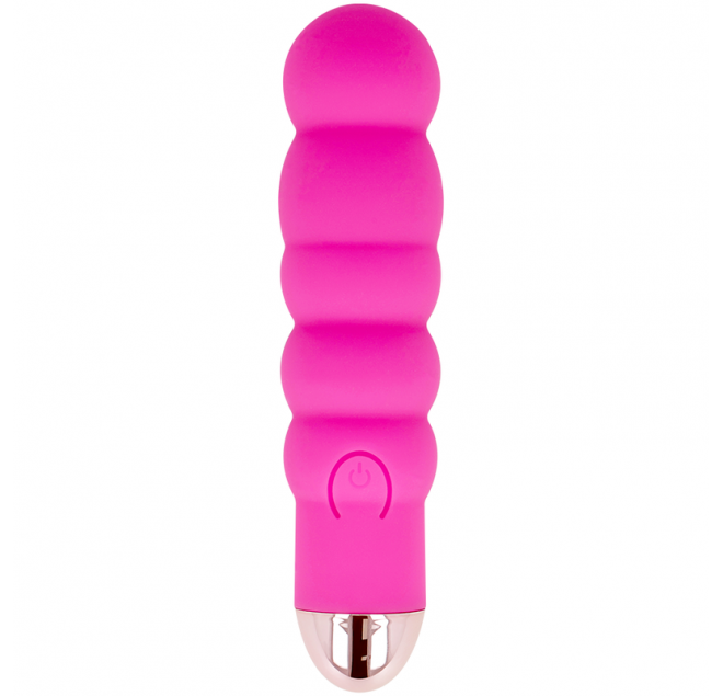 DOLCE VITA RECHARGEABLE VIBRATOR SIX PINK 10 SPEEDS