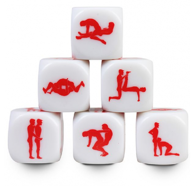 SECRETPLAY DICE KAMASUTRA GAY 25MM