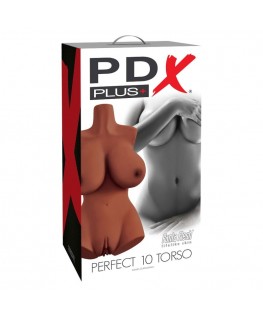 PDX PLUS + PERFECT 10 TORSO - MARRONE