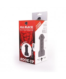 ALL BLACK MASTURBATOR HOOK-UP