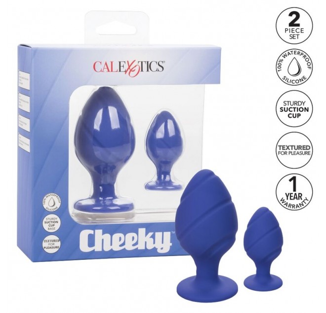 CALEX CHEEKY BUTTPLUG - VIOLA