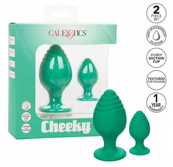 CALEX CHEEKY BUTTPLUG - VERDE