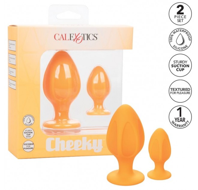 CALEX CHEEKY BUTTPLUG - ARANCIO