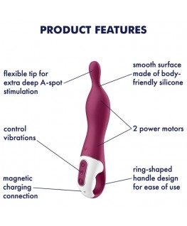 VIBRATORE SATISFYER A-MAZING 1 A-SPOT - BACCA