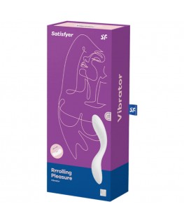 VIBRATORE G-SPOT SATISFYER RRROLLING PLEASURE - BIANCO