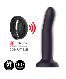 MYTHOLOGY DUMAN MYSTIC DILDO S - VIBRATORE WATCHME COMPATIBILE CON TECNOLOGIA WIRELESS