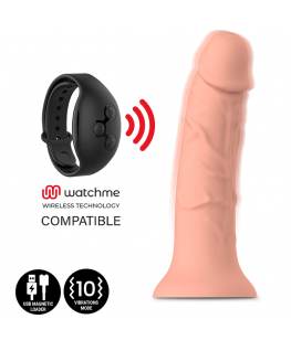 MYTHOLOGY ASHER ORIGINAL DILDO M - VIBRATORE WATCHME TECNOLOGIA WIRELESS COMPATIBILE